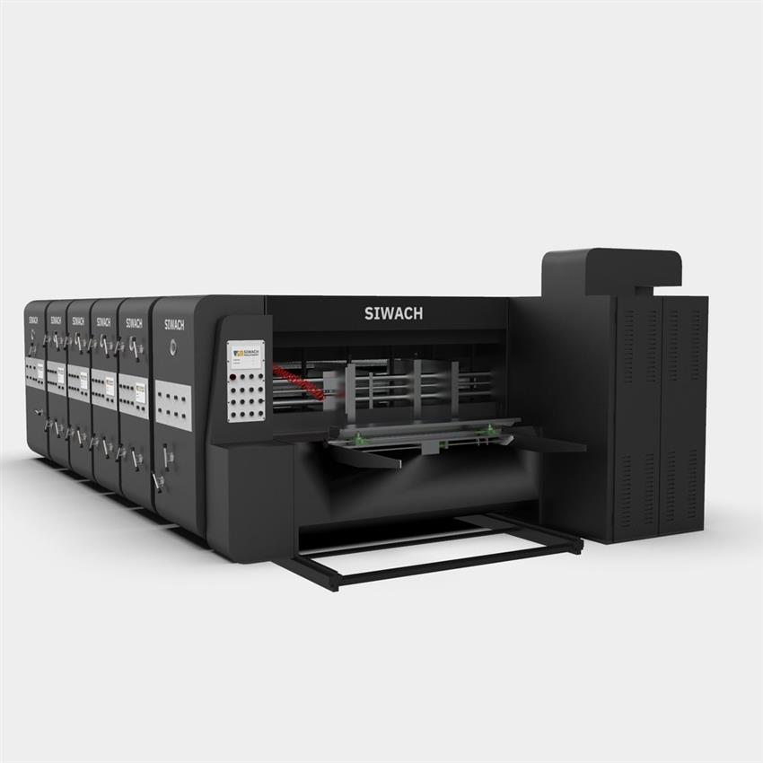 140MPM Lead Edge Flexo Printer Slotter