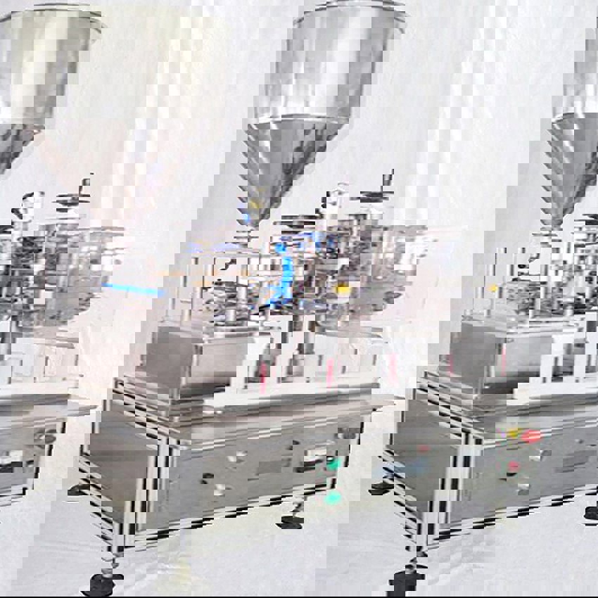 Semi Automatic Plastic Tube Filling and Sealing Machine