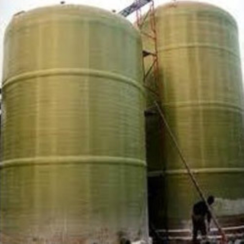 Industrial FRP Chemical Storage Tank (1000L)