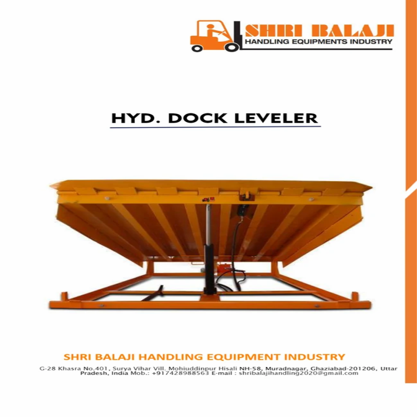 15 Ton Semi-Automatic Dock Leveler