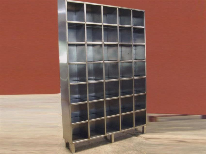 Stainless Steel Shoe Rack, 7 Shelves