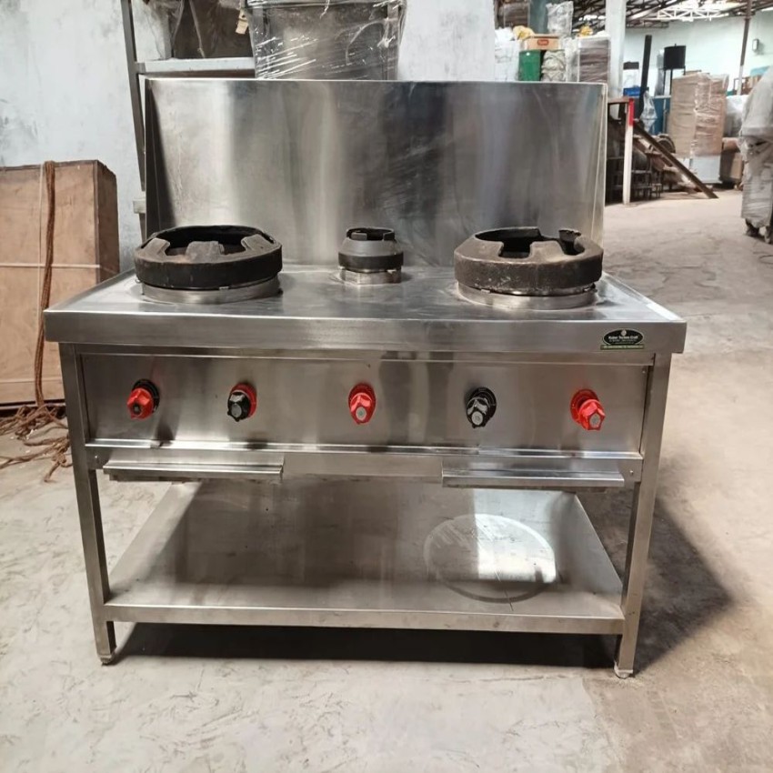2 Burner Stainless Steel Commercial Range