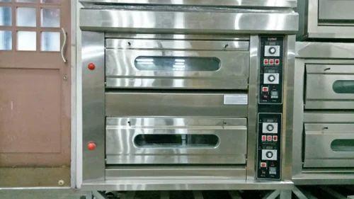 2 Deck 4 Tray Gas Commercial Oven, Model: Beeb-673