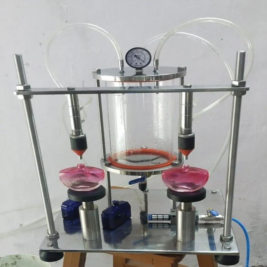 Dual Head Vacuum Filling Machine