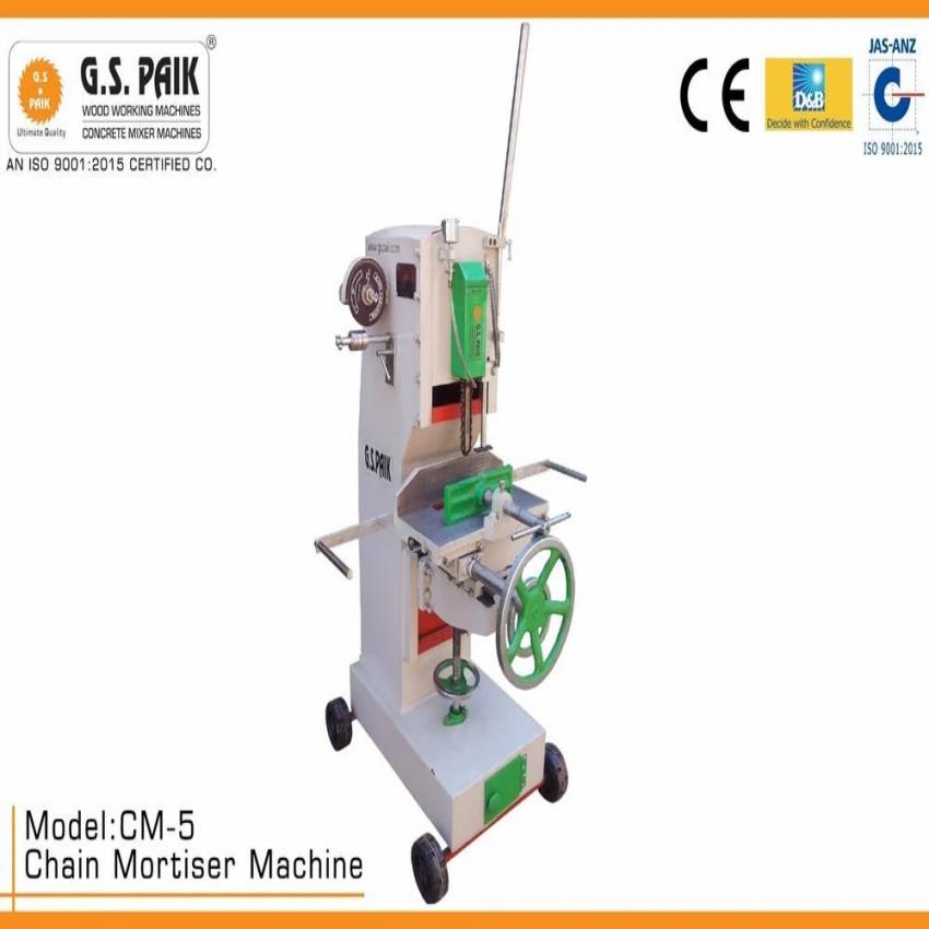 2 HP Wood Hole Making Machine