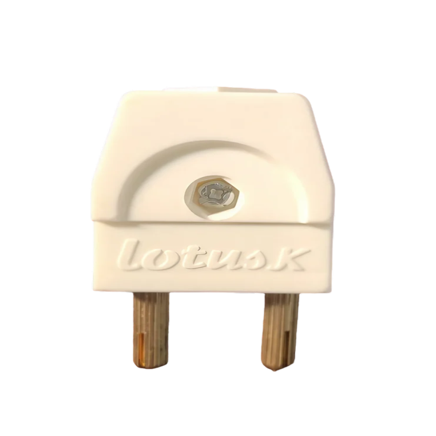 2 Pin Male Plug for Electrical Fittings
