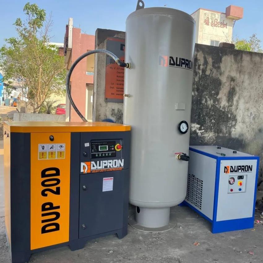 20 HP Rotary Screw Air Compressor