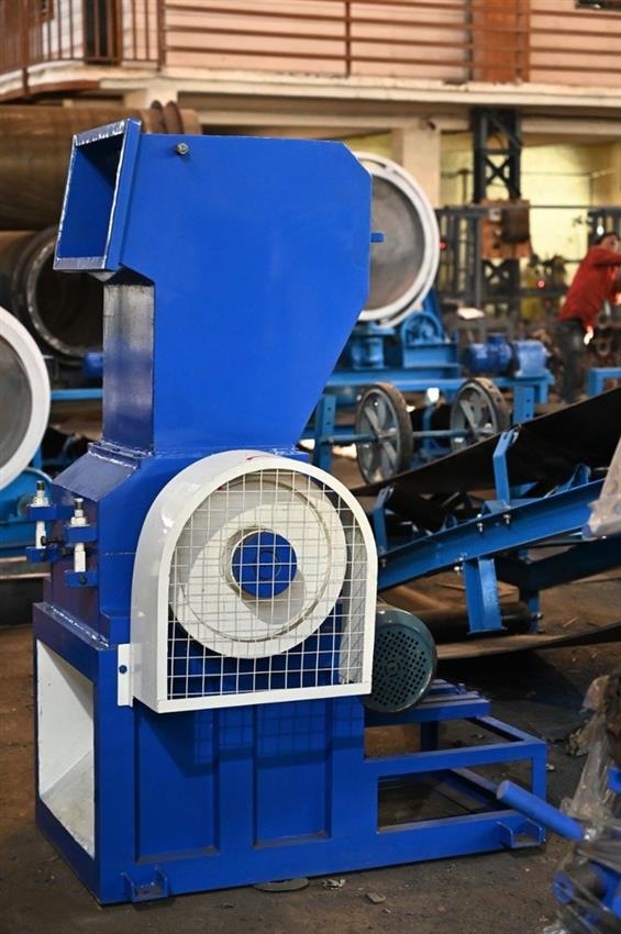 20 HP Single Shaft E-Waste Shredder Machine