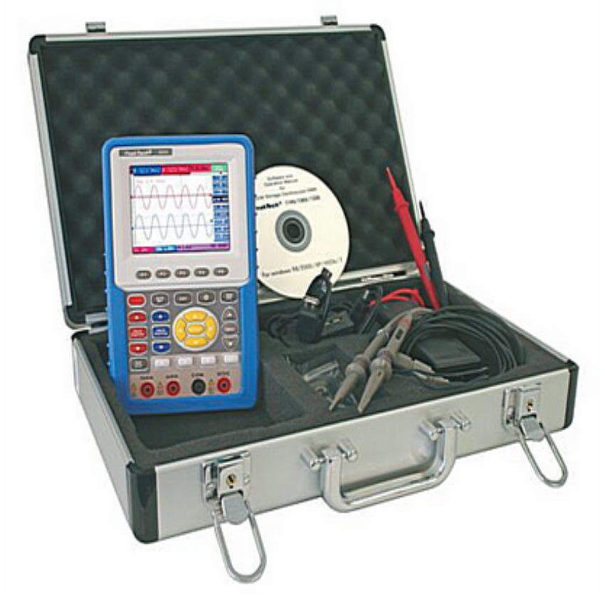 20 MHz Two-Channel Digital Storage Oscilloscope with DMM
