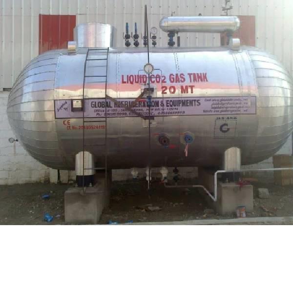 20 MT Liquid CO2 Storage Tanks