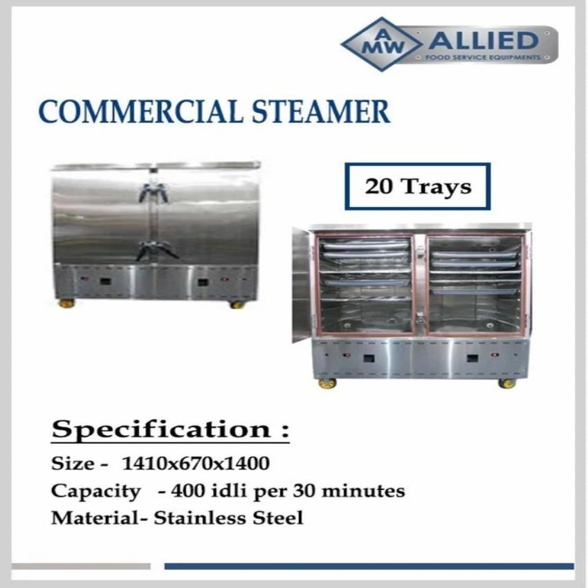 20 Tray Commercial Stainless Steel Steaming Machine