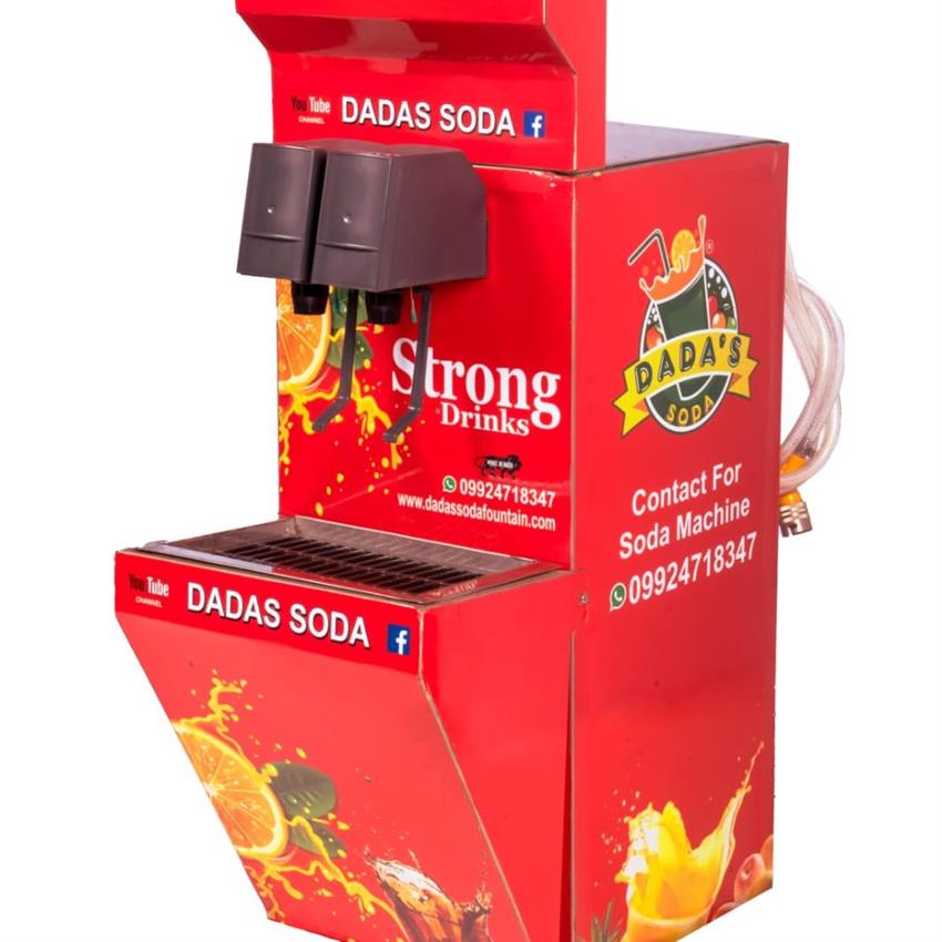 2+1 Non-Electric Stainless Steel Soda Machine