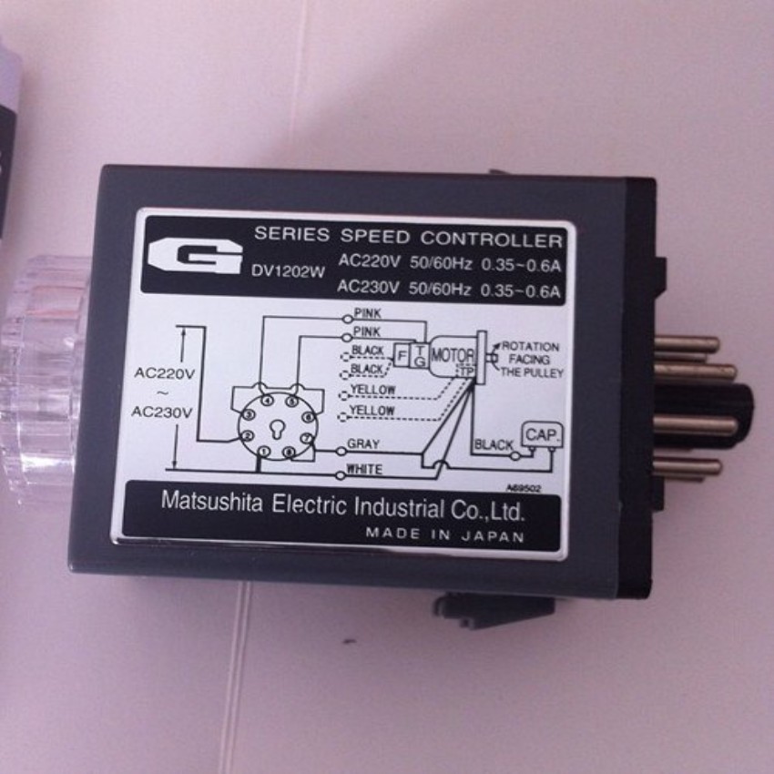 DV-1202W AC Geared Motor Speed Controller