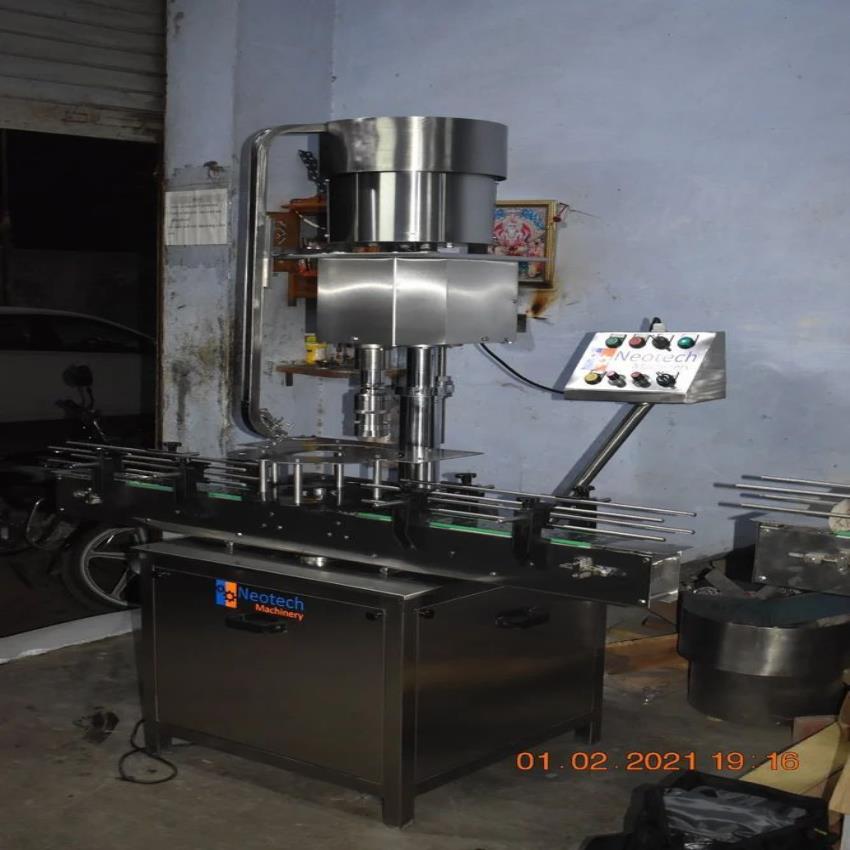 Single Head Auto Screw Capper Machine
