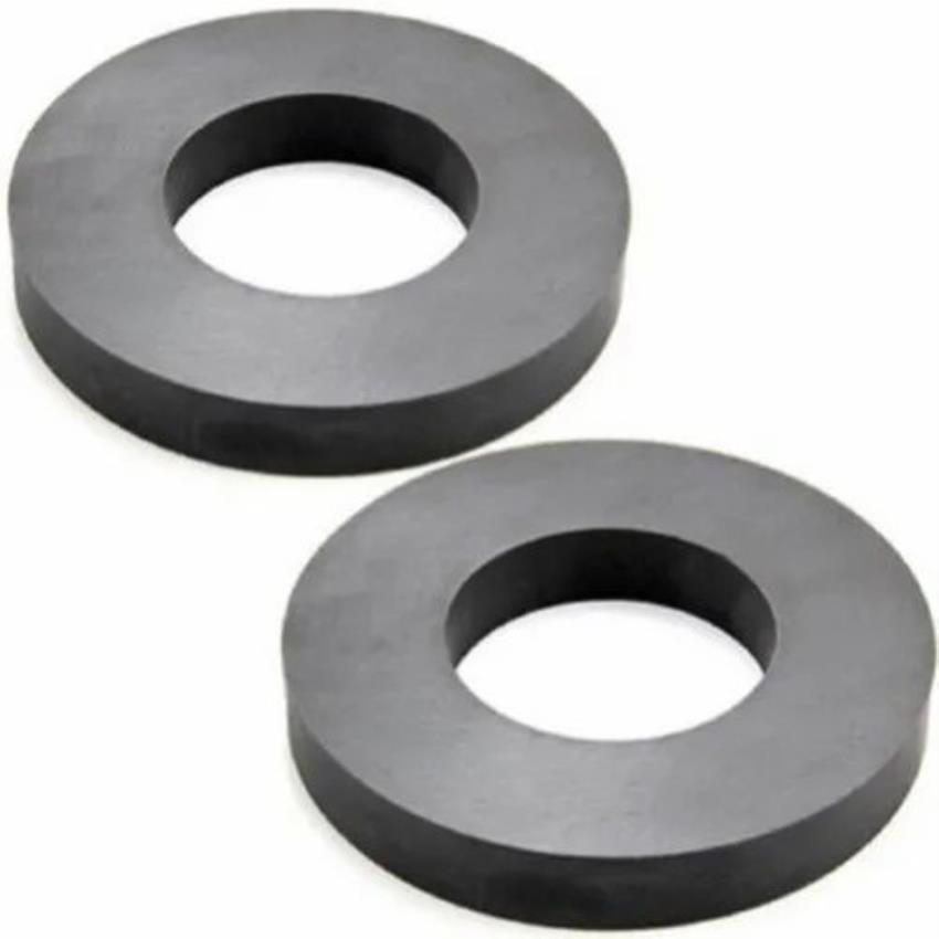 24mm Ring Ferrite Magnet, 4mm Thick, Y 30BH