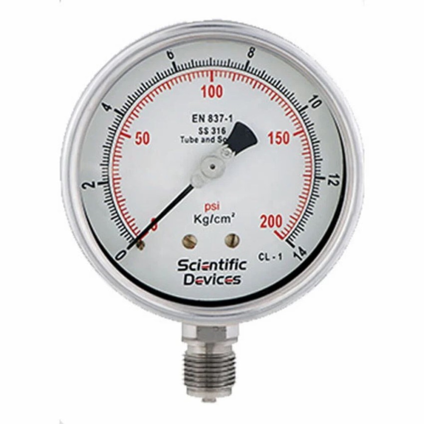 2.5 inch / 63 mm Pressure Gauge