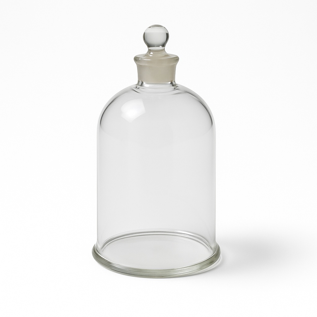 250 mL Glass Bell Jar with Stopper