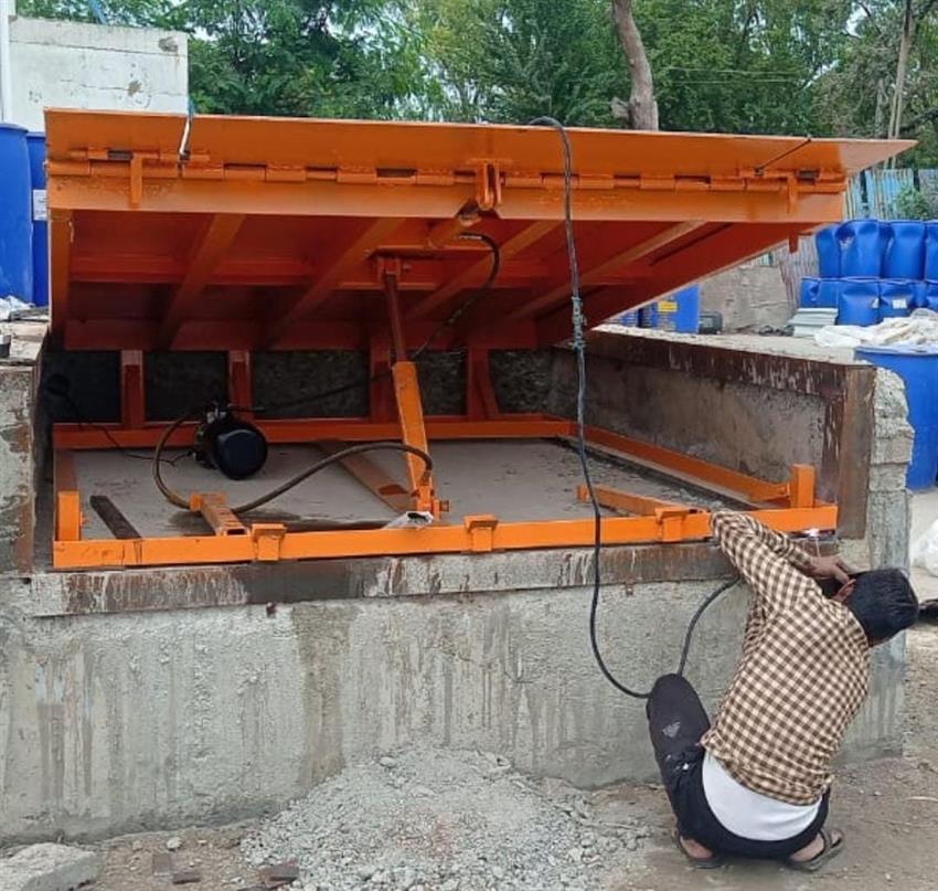 2500X2100 Tonne Dock Machine