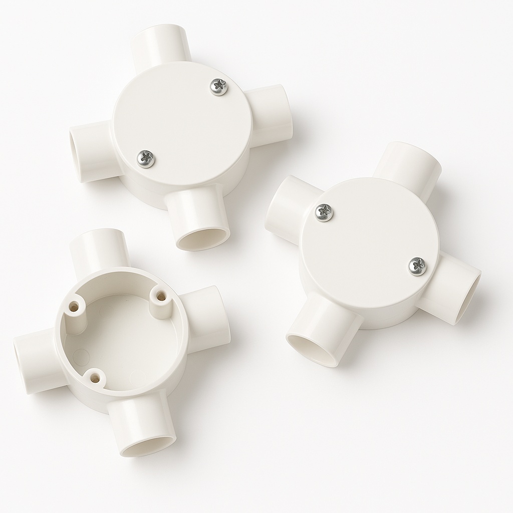 25mm Plastic Electrical Junction Box