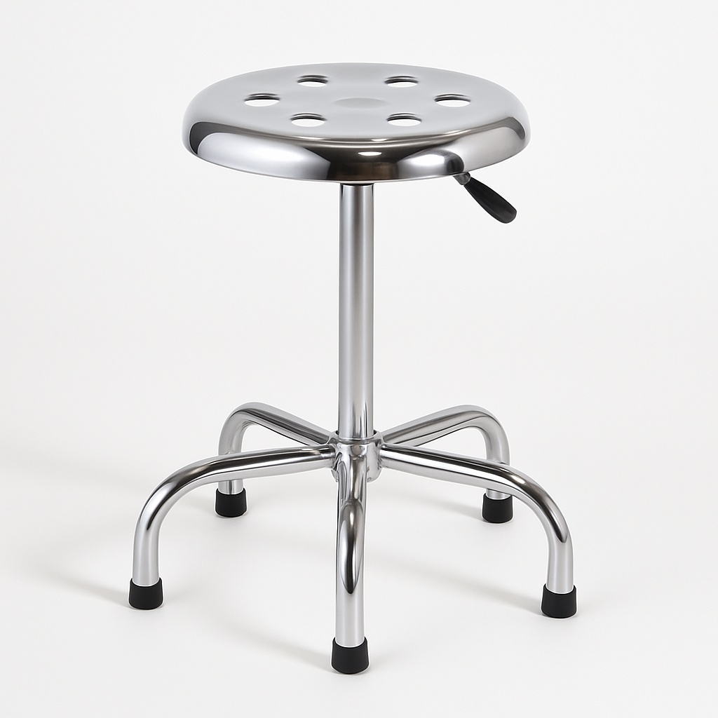 27cm Working Height Adjustable Revolving Stool