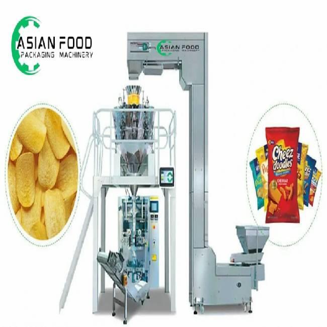 Chips Pouch Conveyor Machine