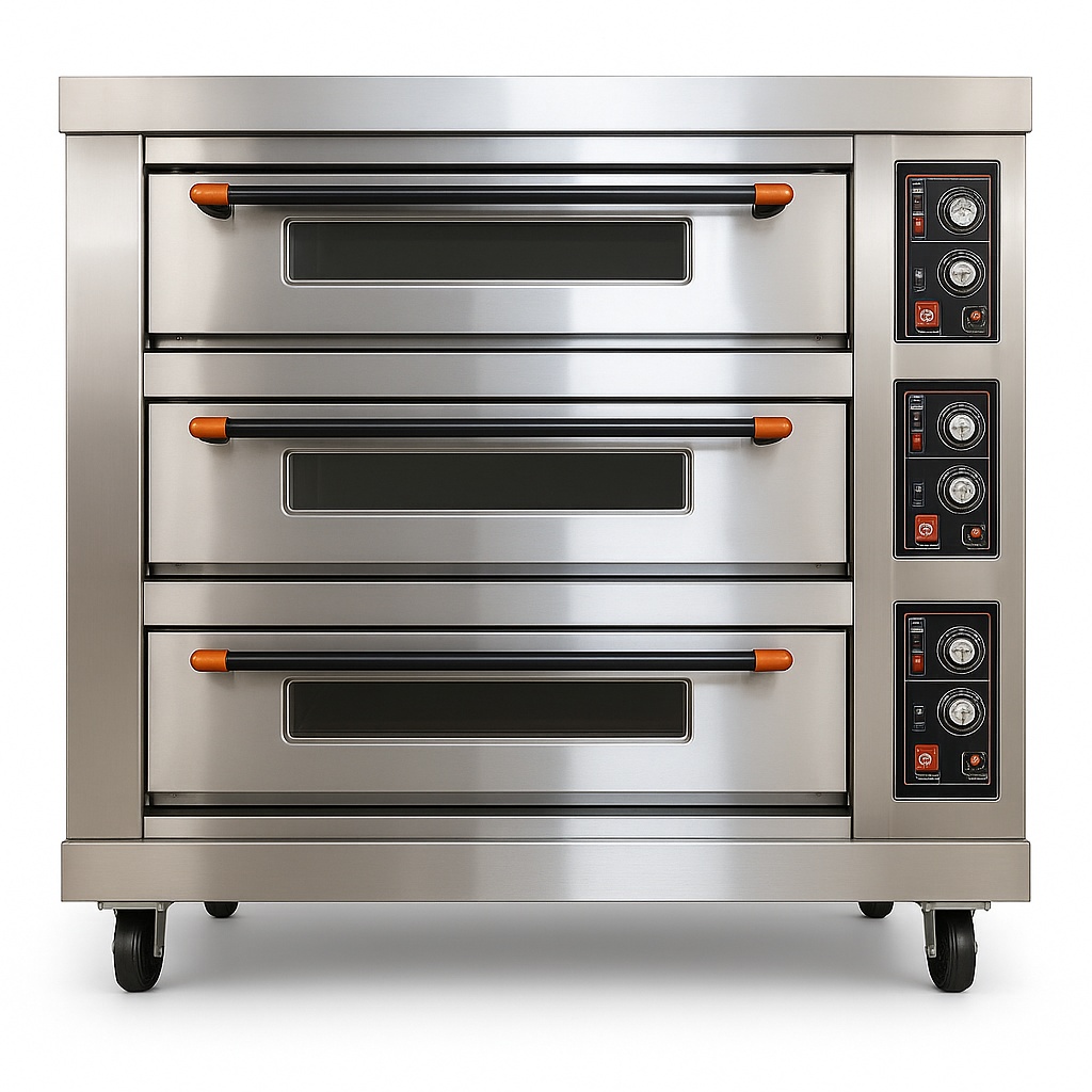 Triple Deck Electric Baking Oven