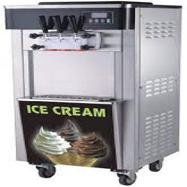 Triple Flavor Soft Serve Ice Cream Machine