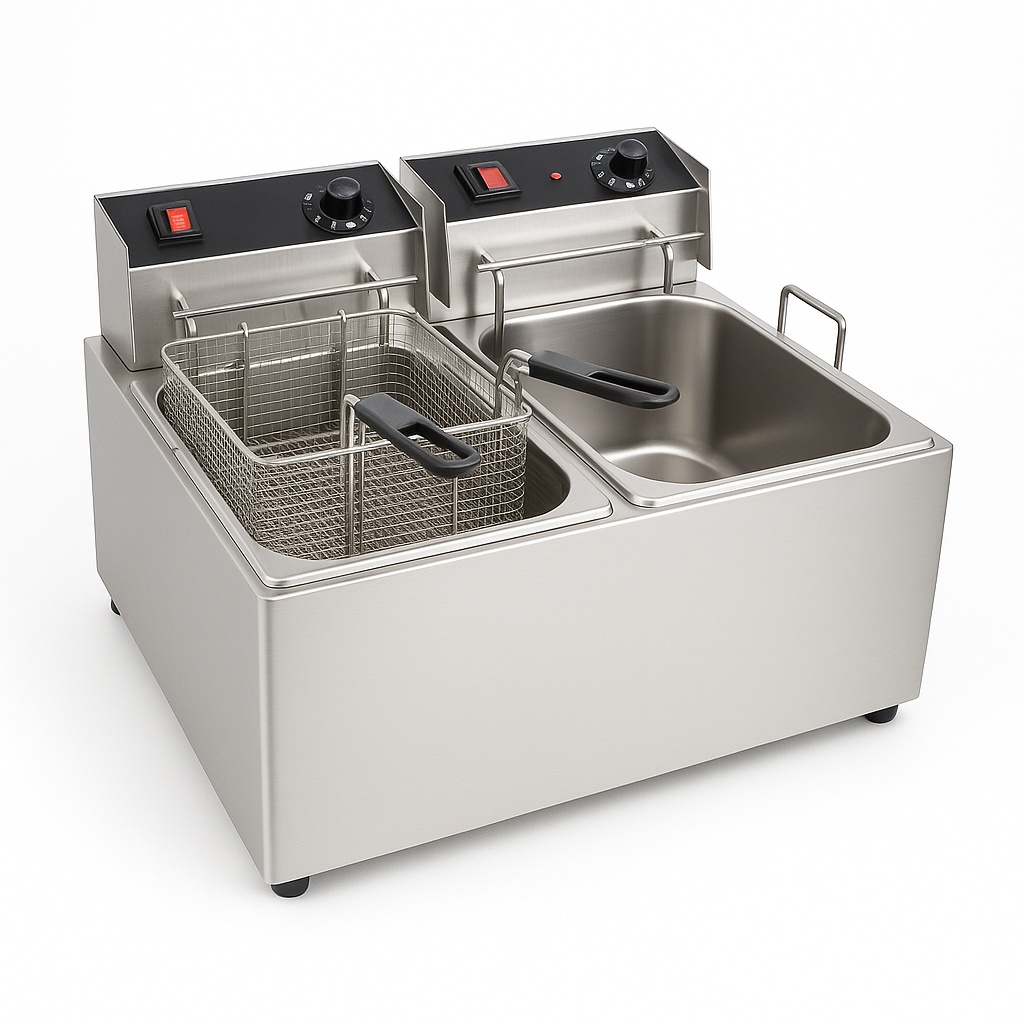 3kW Dual Deep Fat Fryer