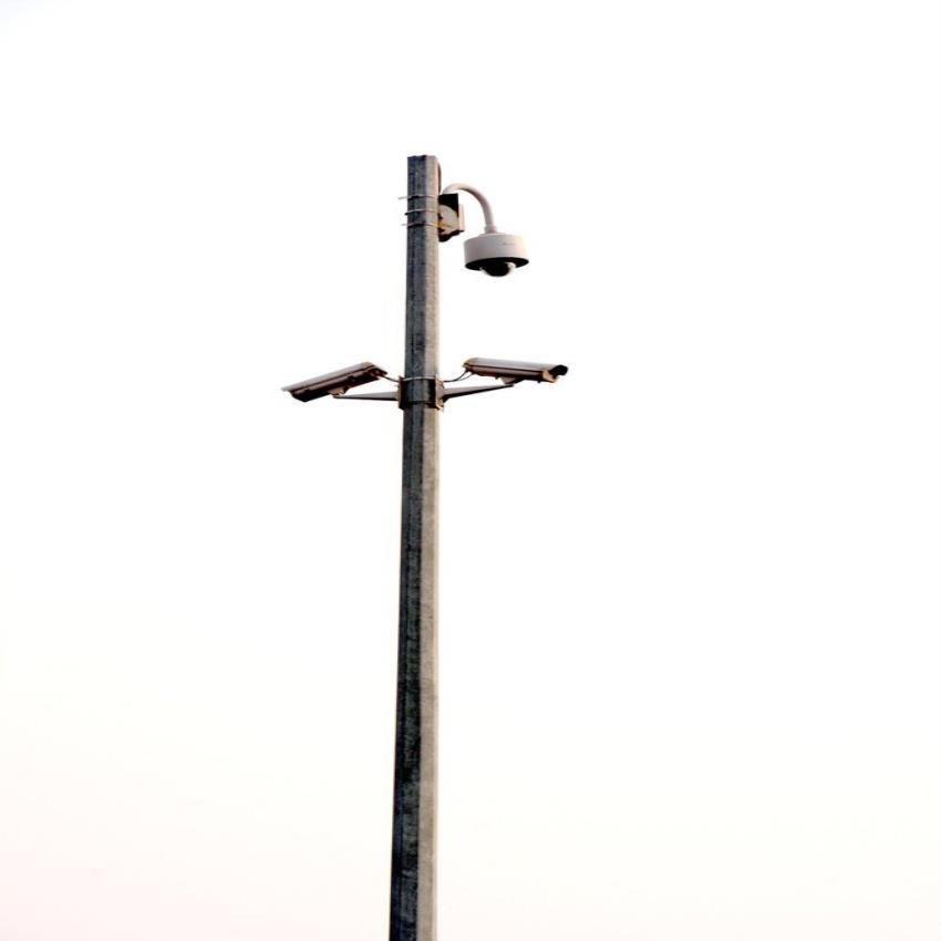 3 Meter Round CCTV Mounting Pole