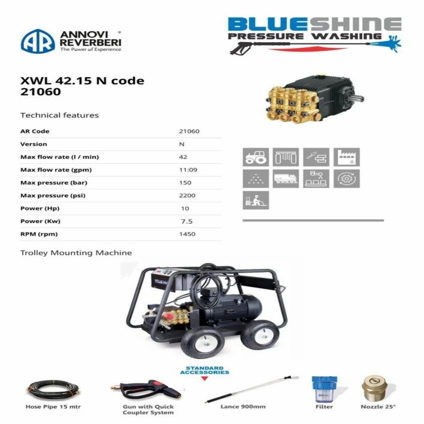 3 Phase Car Washer Pump