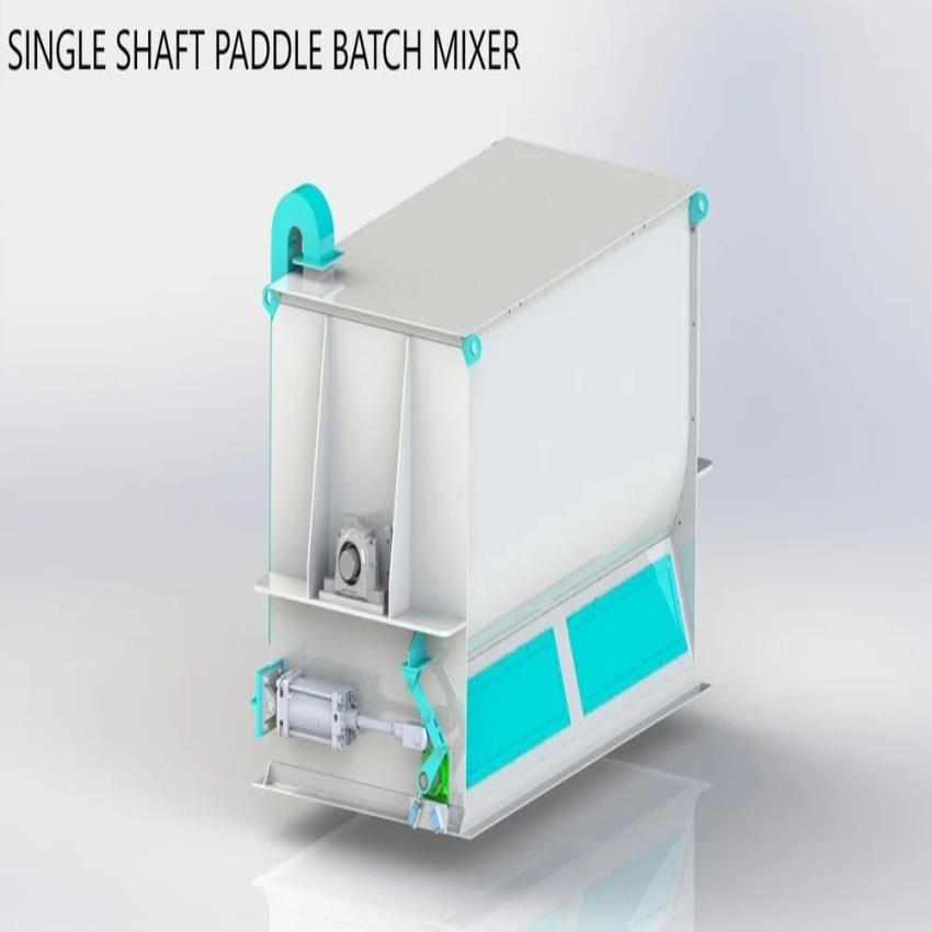 3 Phase Mild Steel Paddle Mixer