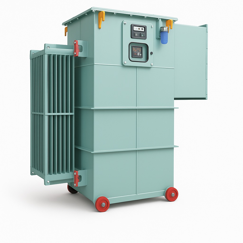 3 Phase Oil Cooled Servo Voltage Regulator