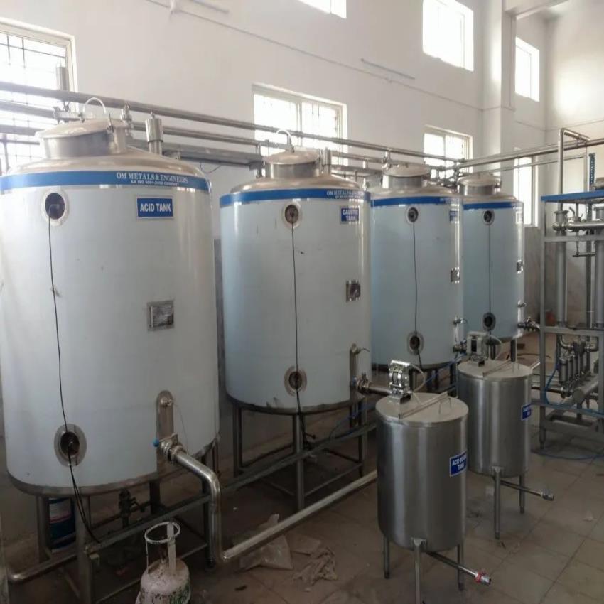 3 Phase SS CIP Equipment 2500L/Day