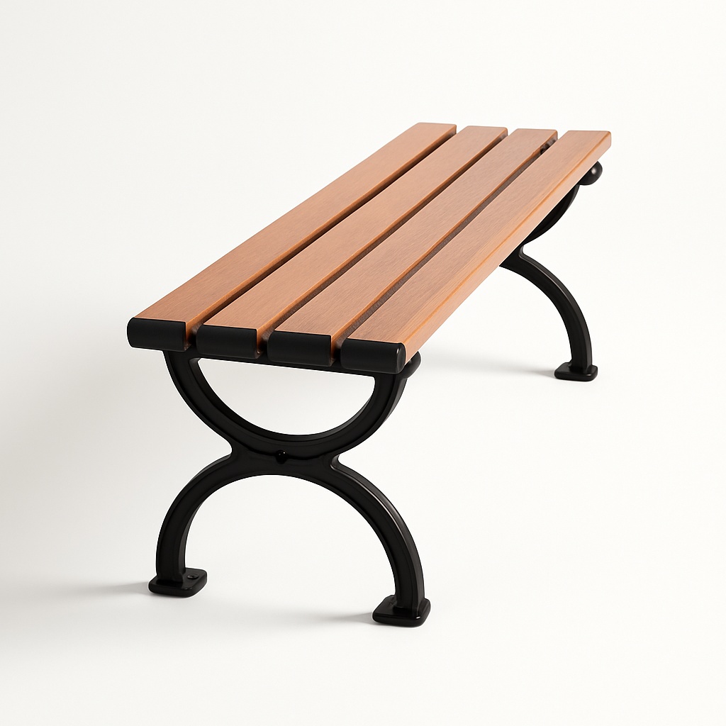 3 Seater Cast Iron Park Bench