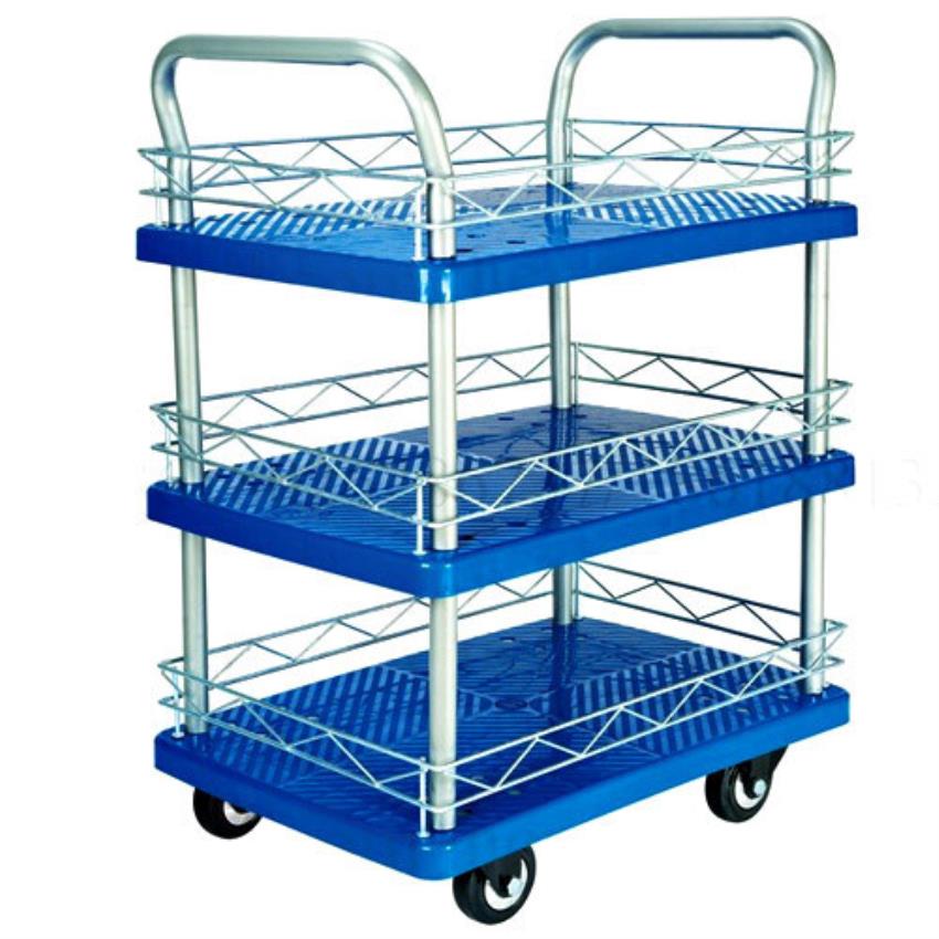3-Shelf SS & Plastic Trolley
