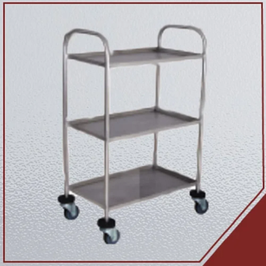 3 Shelf Steel Kitchen Cart