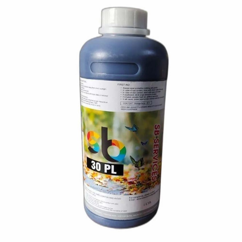 30 PL Shine Black Ink Bottle