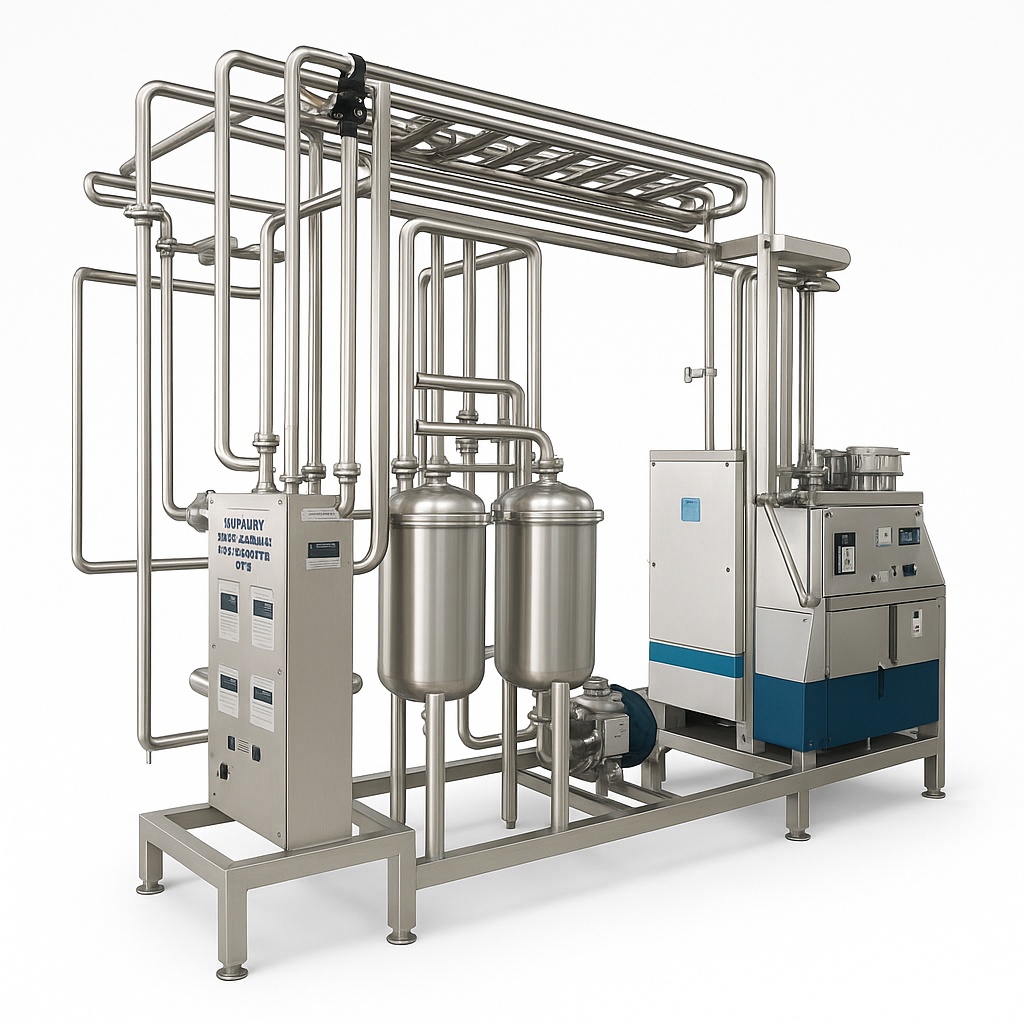 3000 LPH Milk Processing Machine