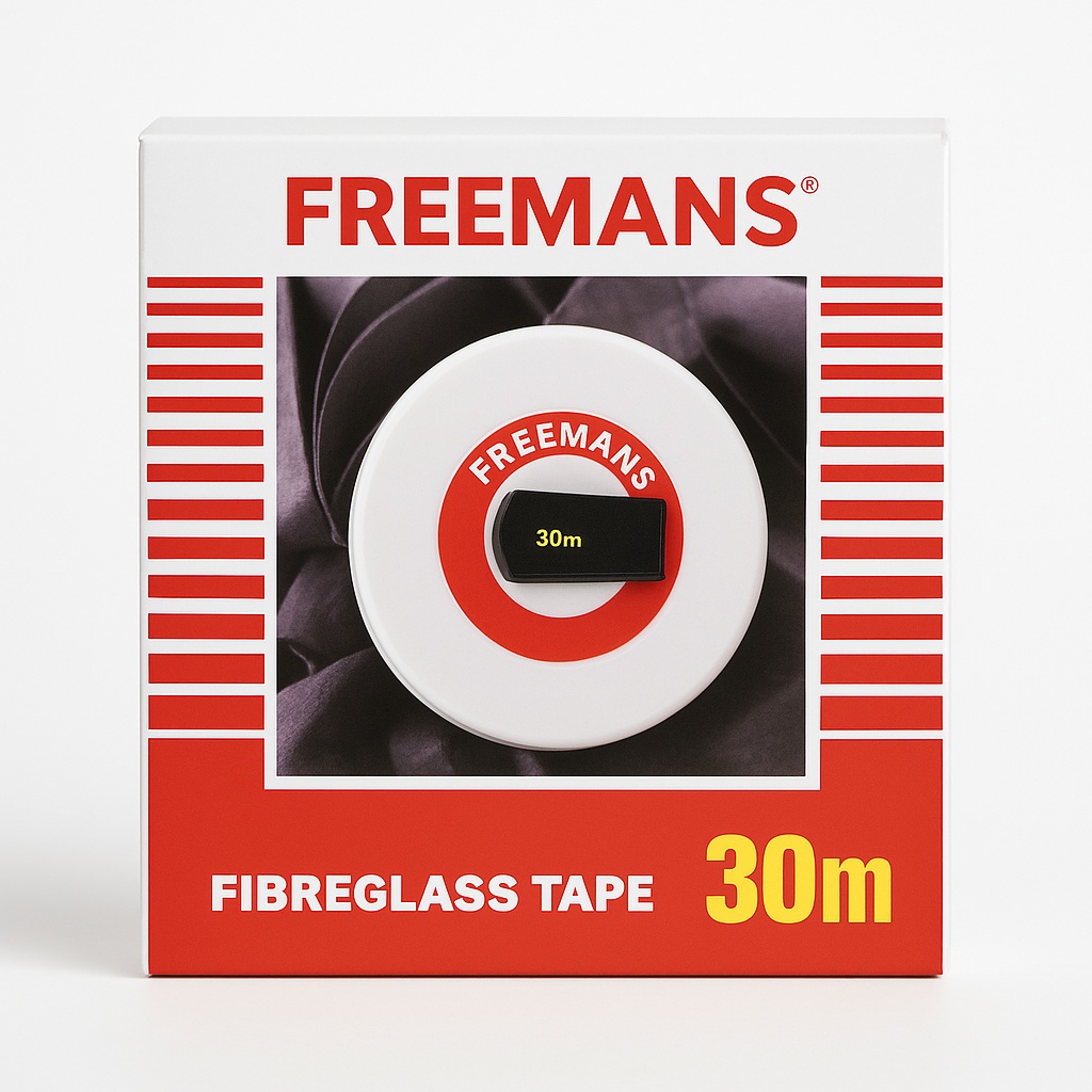 Freemans 30m Fiberglass Measuring Tape
