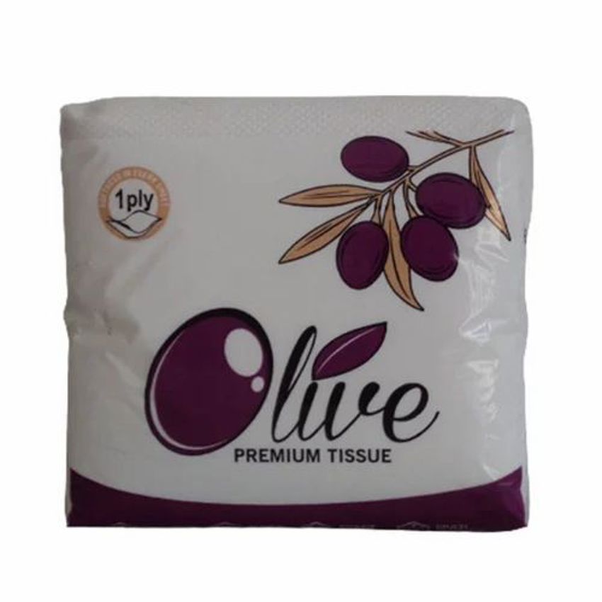 Olive Soft Paper Napkin 30x30cm
