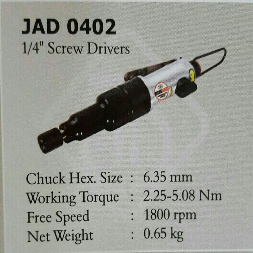 3/8 Inch Pneumatic Screwdriver