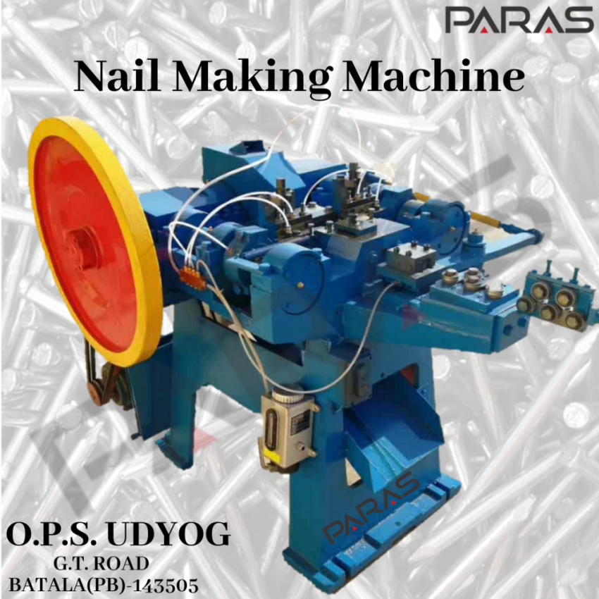 3hp Automatic Nail Manufacturing Machine