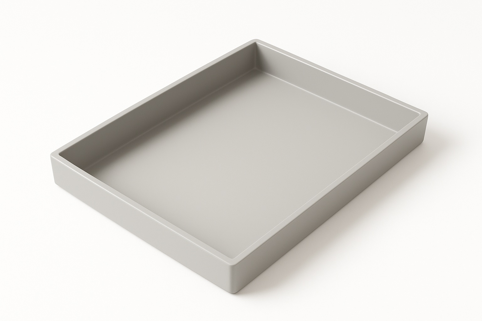 3kg Gray Plastic Clay Tray For Children