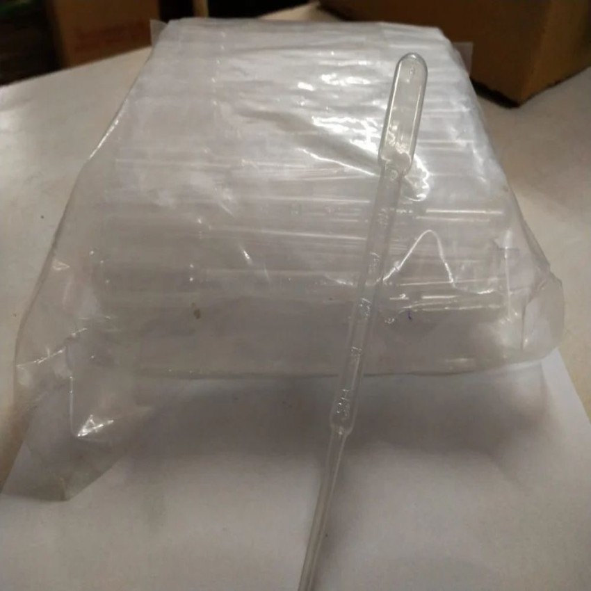 3ml Plastic Pasteur Pipette, Chemical Lab