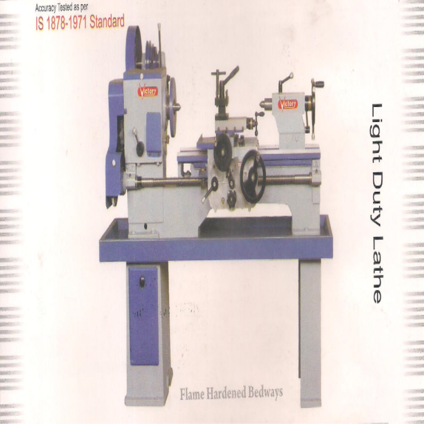 4 1/2'''' Light Duty Turning Equipment Manual
