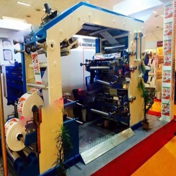 Flexographic 4-Color Printing Machine