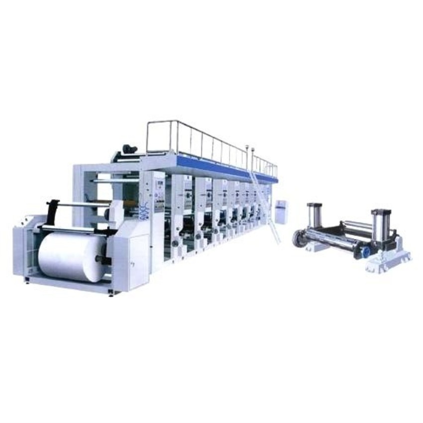 4 Color Rotogravure Industrial Printing Machine