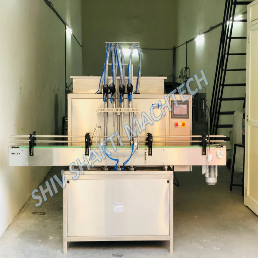 4 Head Auto Cooking Oil Filler