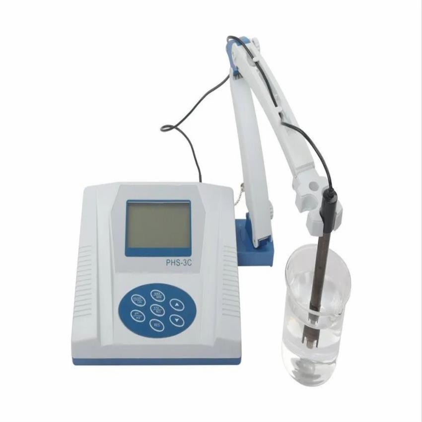 Five Point pH Meter with 4 Line LCD
