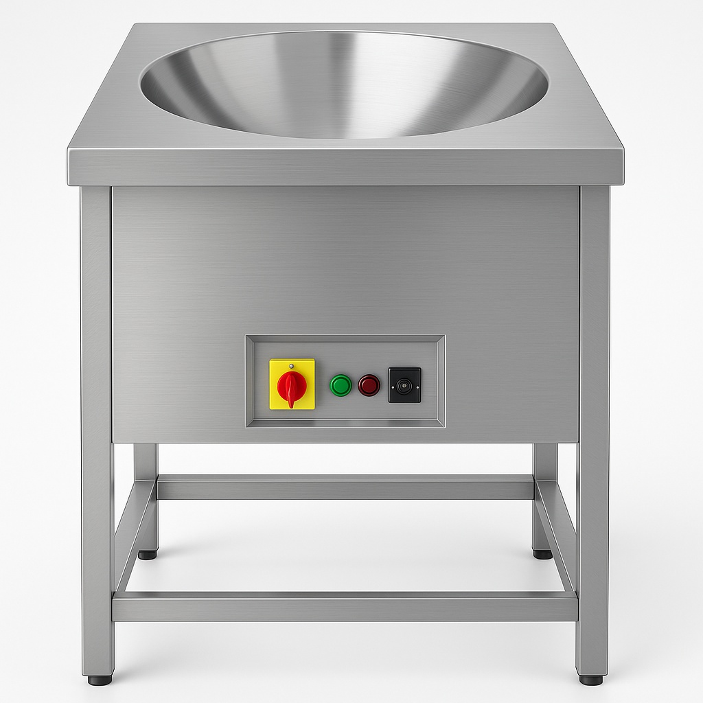 4 Litre Stainless Steel Electric Square Deep Fryer